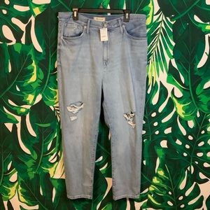 Madewell | The Mom Jean 32 NWT